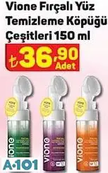 VİONE FIRÇALI YÜZ TEMİZLEME KÖPÜĞÜ